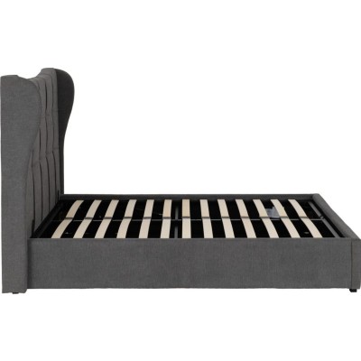 Verona 5FT Ottoman Bed - Grey Fabric | Murphy Furniture