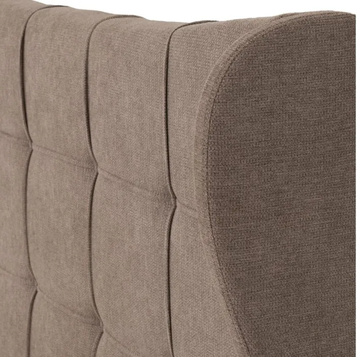 Verona 5FT Ottoman Bed - Brown Fabric | Murphy Furniture