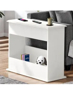 Stratford Sofa End Table - White | Murphy Furniture