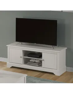 Stratford 2 Door TV Unit - White | Murphy Furniture