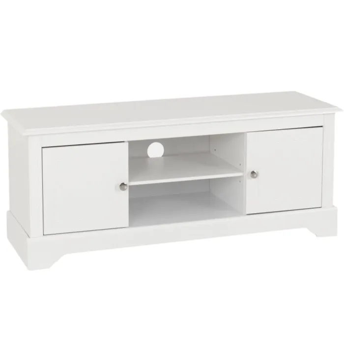 Stratford 2 Door TV Unit - White | Murphy Furniture