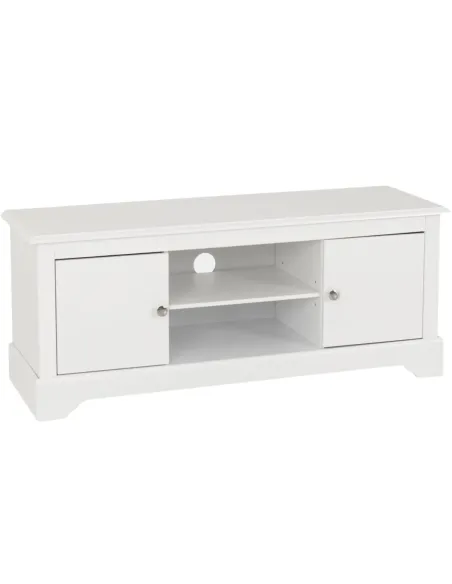 Stratford 2 Door TV Unit - White | Murphy Furniture