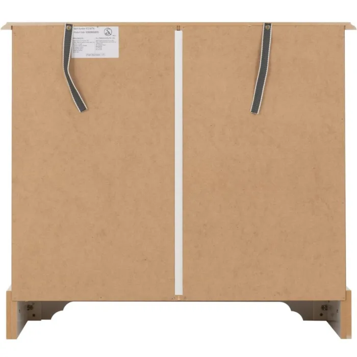 Stratford 3 Drawer Chest - White | Murphy Furniture