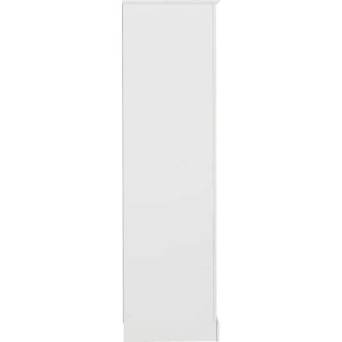 Stratford 2 Door Wardrobe - White | Murphy Furniture