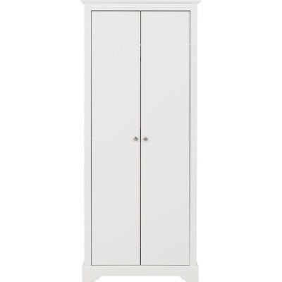 Stratford 2 Door Wardrobe - White | Murphy Furniture