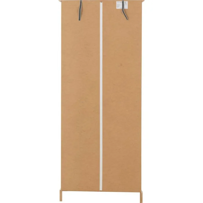 Stratford 2 Door Wardrobe - White | Murphy Furniture