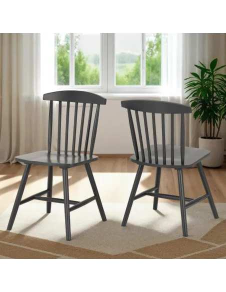 Emery Dining Chair - Dark Grey | Murphy Furniture