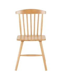 Emery Dining Chair - Natural Oak Effect | Murphy Furniture 2