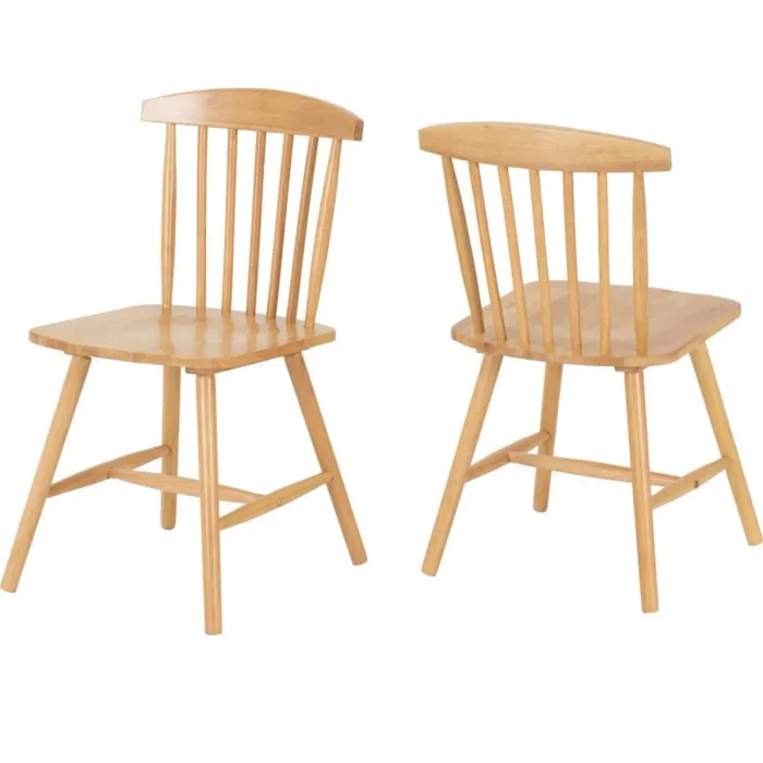 Emery Dining Chair - Natural Oak Effect | Murphy Furniture