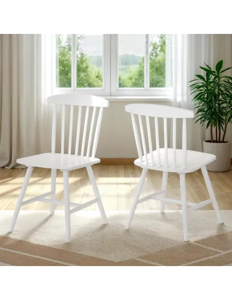 Emery Dining Chair - White | Murphy Furniture