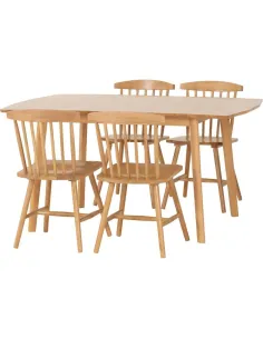 Emery Extending Dining Set (x4 Chairs) - | Murphy Furniture