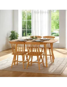 Emery Extending Dining Set (x4 Chairs) - | Murphy Furniture 2