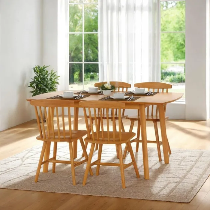 Emery Extending Dining Set (x4 Chairs) - | Murphy Furniture
