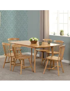 Emery Extending Dining Set (x6 Chairs) - | Murphy Furniture
