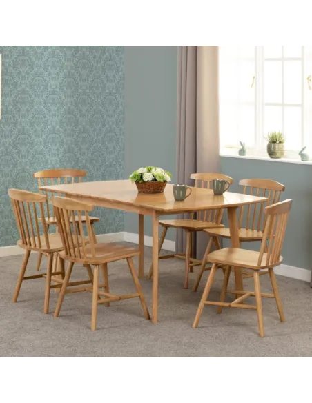 Emery Extending Dining Set (x6 Chairs) - | Murphy Furniture