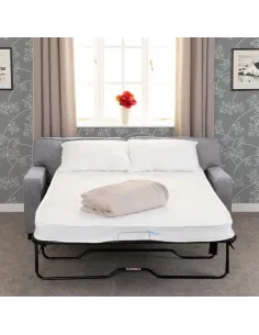 Eton Sofa Bed - Light Grey Fabric | Murphy Furniture 2