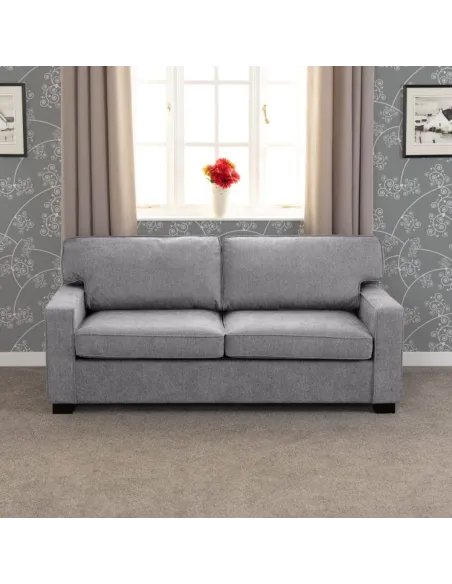 Eton Sofa Bed - Light Grey Fabric | Murphy Furniture