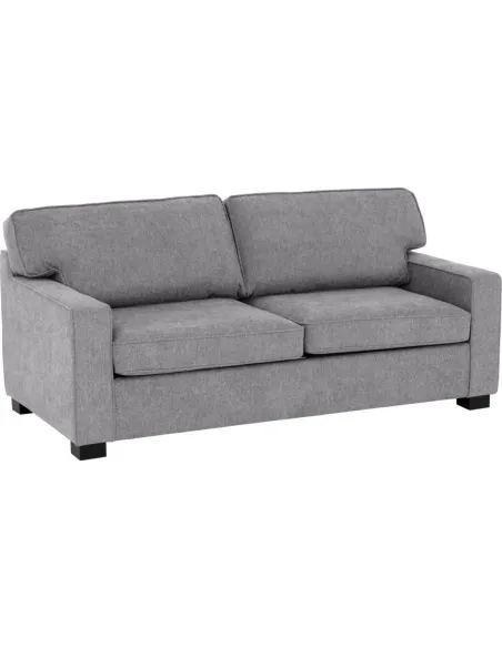 Eton Sofa Bed - Light Grey Fabric | Murphy Furniture