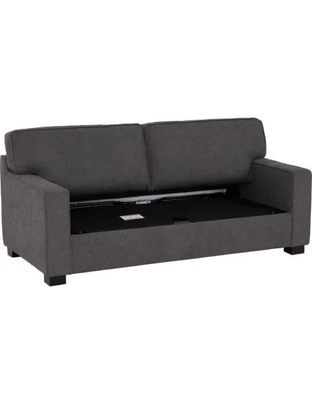 Eton Sofa Bed - Dark Grey Fabric | Murphy Furniture