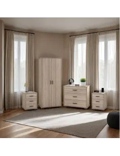 Oliver Bedroom Set - Light Oak Effect | Murphy Furniture