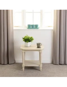 Chantilly Side Table - Antique Cream | Murphy Furniture