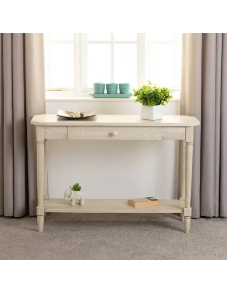 Chantilly Console Table - Antique Cream | Murphy Furniture