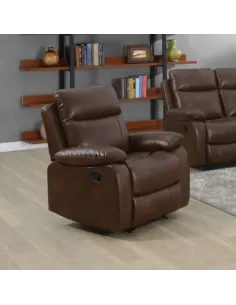 Cambridge Manual Recliner Armchair - Tan | Murphy Furniture