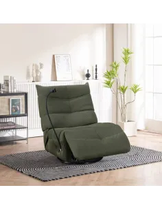 Linx Swivel Recliner chair - Green | Murphy Furniture