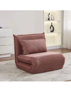 Ebro Sofa Bed - Rust | Murphy Furniture
