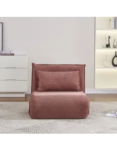 Ebro Sofa Bed - Rust | Murphy Furniture 2