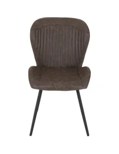 Quebec Dining Chair - Brown PU | Murphy Furniture 2