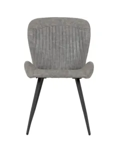 Quebec Dining Chair - Grey PU | Murphy Furniture 2