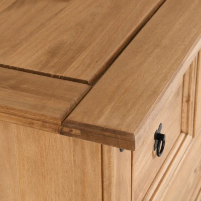 Corona 2+2 Drawer Chest - Distressed Wax | Murphy Furniture