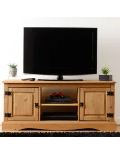 Corona 2 Door Flat Screen TV Unit - Dist | Murphy Furniture