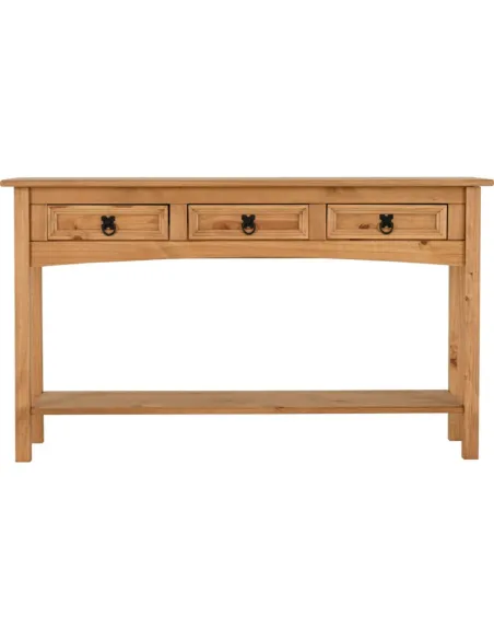Corona 3 Drawer Console Table With Shelf | Murphy Furniture