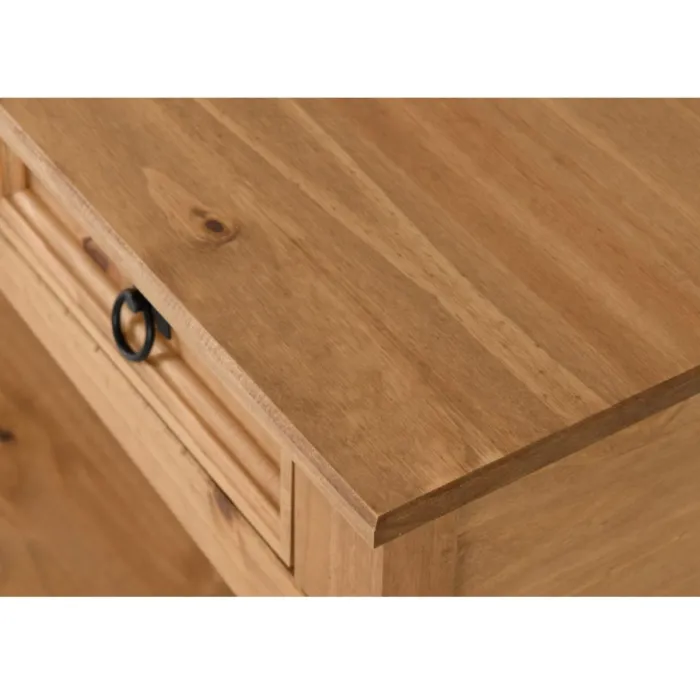 Corona 3 Drawer Console Table With Shelf | Murphy Furniture