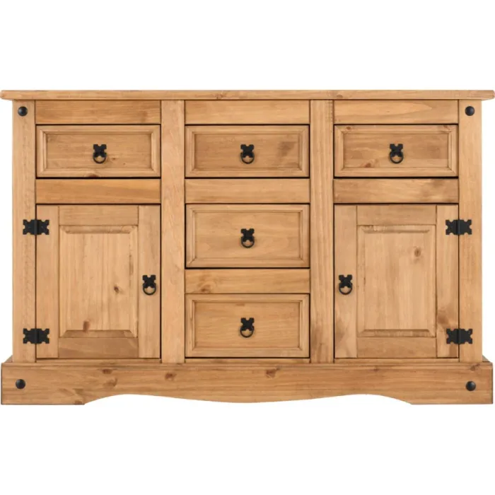 Corona 2 Door 5 Drawer Sideboard - Distr | Murphy Furniture