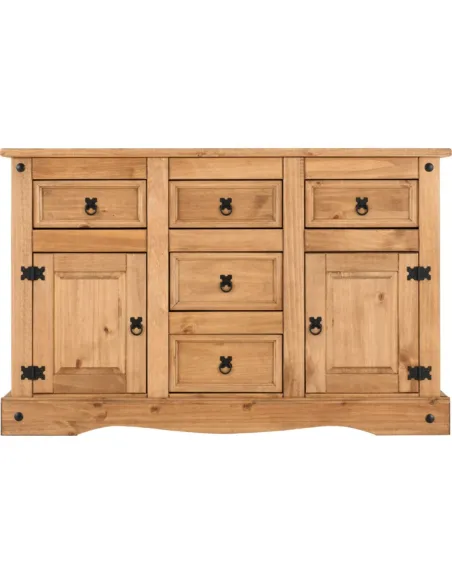 Corona 2 Door 5 Drawer Sideboard - Distr | Murphy Furniture