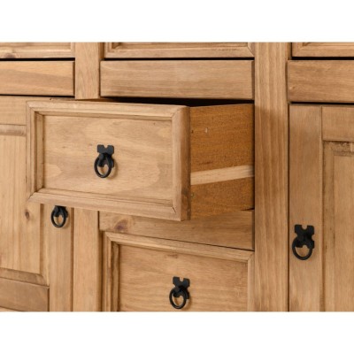 Corona 2 Door 5 Drawer Sideboard - Distr | Murphy Furniture