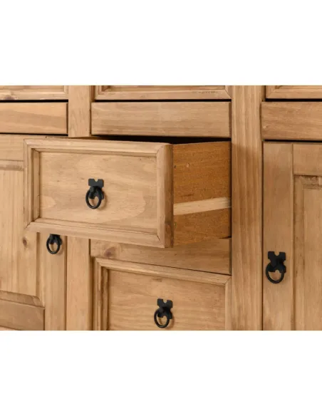 Corona 2 Door 5 Drawer Sideboard - Distr | Murphy Furniture