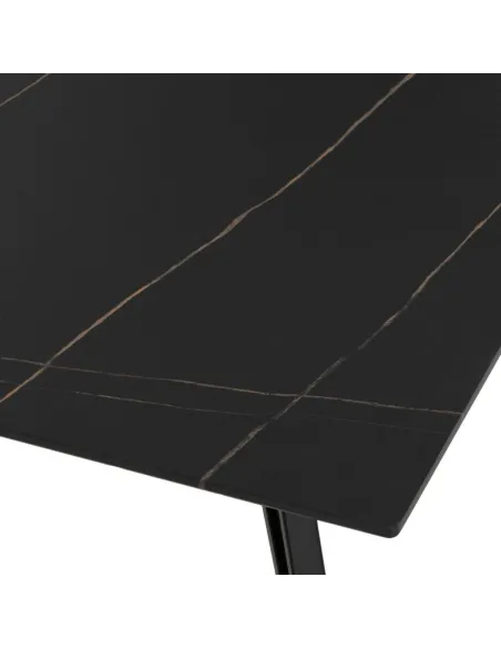 Marlow Coffee Table - Black Marble Effect | Murphy Furniture