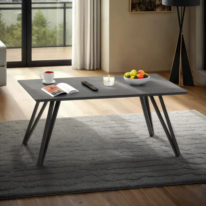 Marlow Coffee Table - Black Marble Effect | Murphy Furniture
