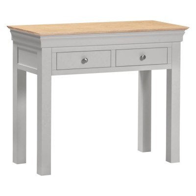 Bordeaux Console Table - Pebble Grey/Oak | Murphy Furniture