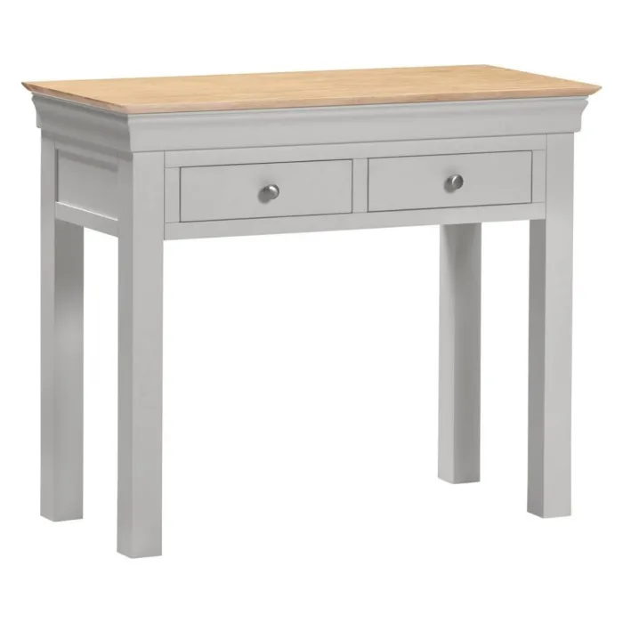 Bordeaux Console Table - Pebble Grey/Oak | Murphy Furniture