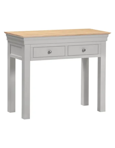Bordeaux Console Table - Pebble Grey/Oak | Murphy Furniture