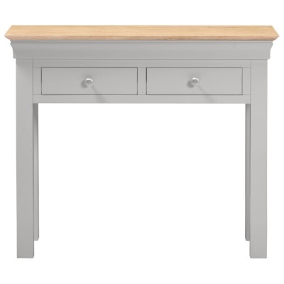 Bordeaux Console Table - Pebble Grey/Oak | Murphy Furniture