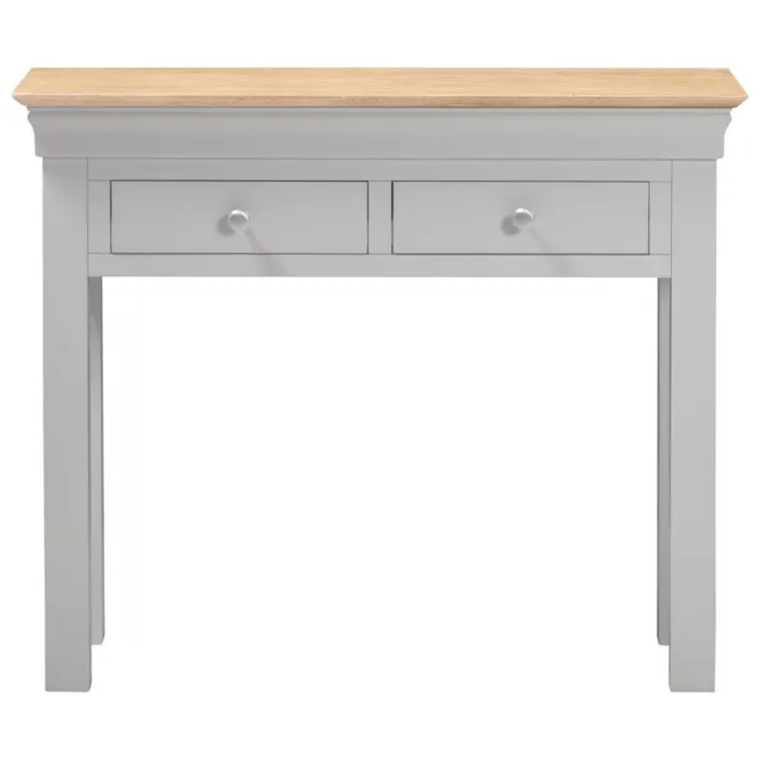 Bordeaux Console Table - Pebble Grey/Oak | Murphy Furniture