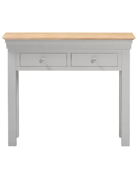 Bordeaux Console Table - Pebble Grey/Oak | Murphy Furniture