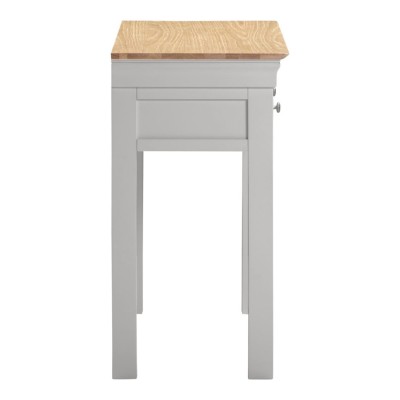 Bordeaux Console Table - Pebble Grey/Oak | Murphy Furniture