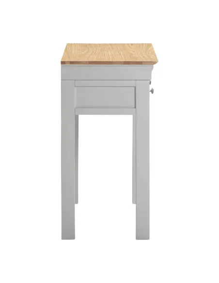Bordeaux Console Table - Pebble Grey/Oak | Murphy Furniture